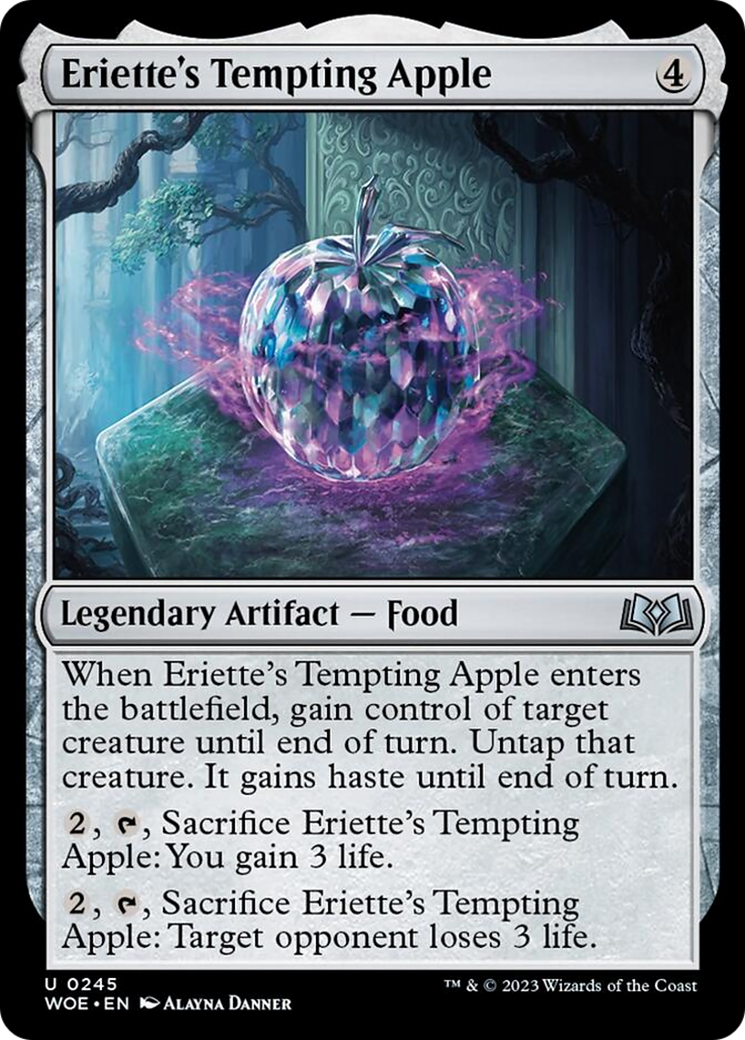 Eriette's Tempting Apple [Wilds of Eldraine] | D20 Games