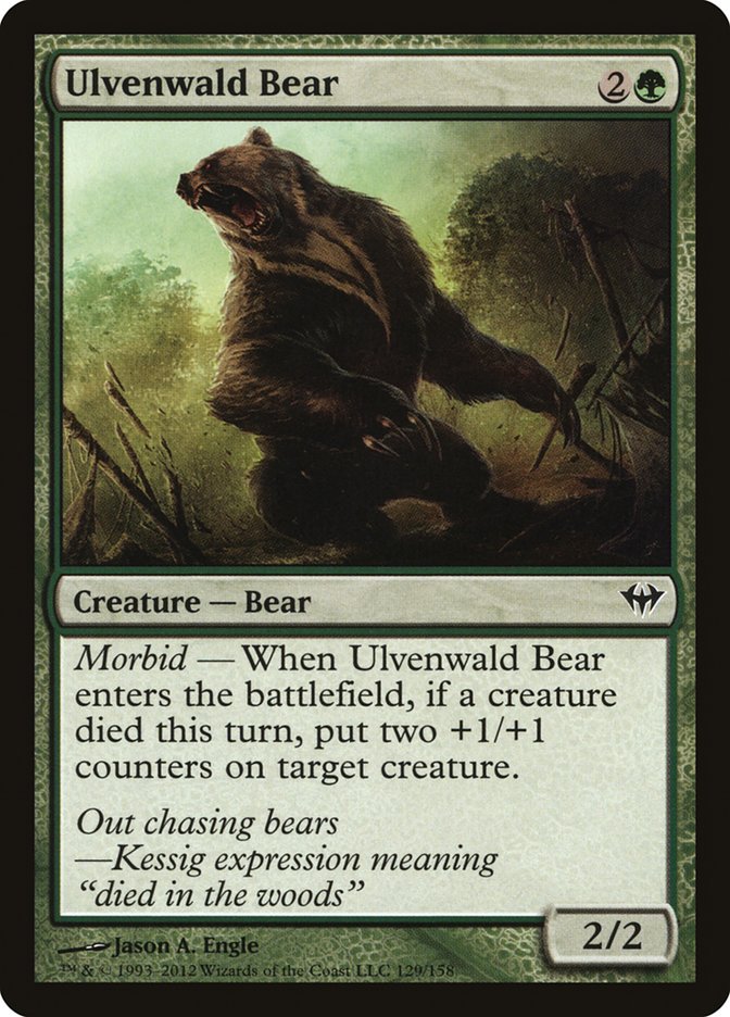 Ulvenwald Bear [Dark Ascension] | D20 Games