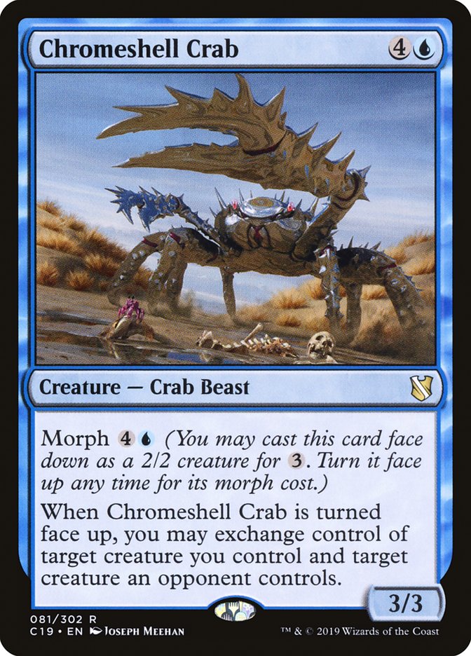 Chromeshell Crab [Commander 2019] | D20 Games