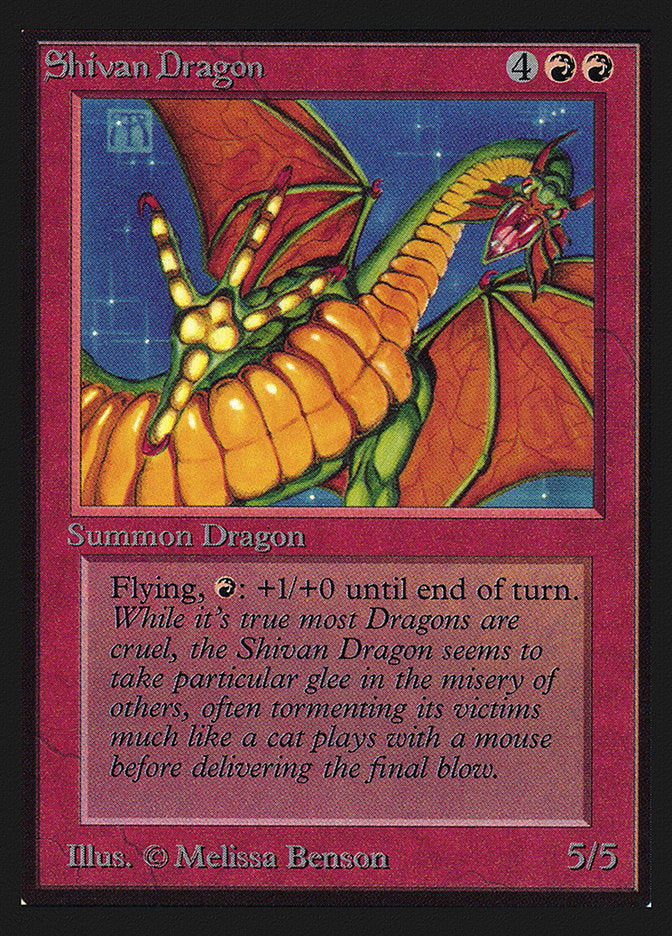 Shivan Dragon [International Collectors’ Edition] | D20 Games