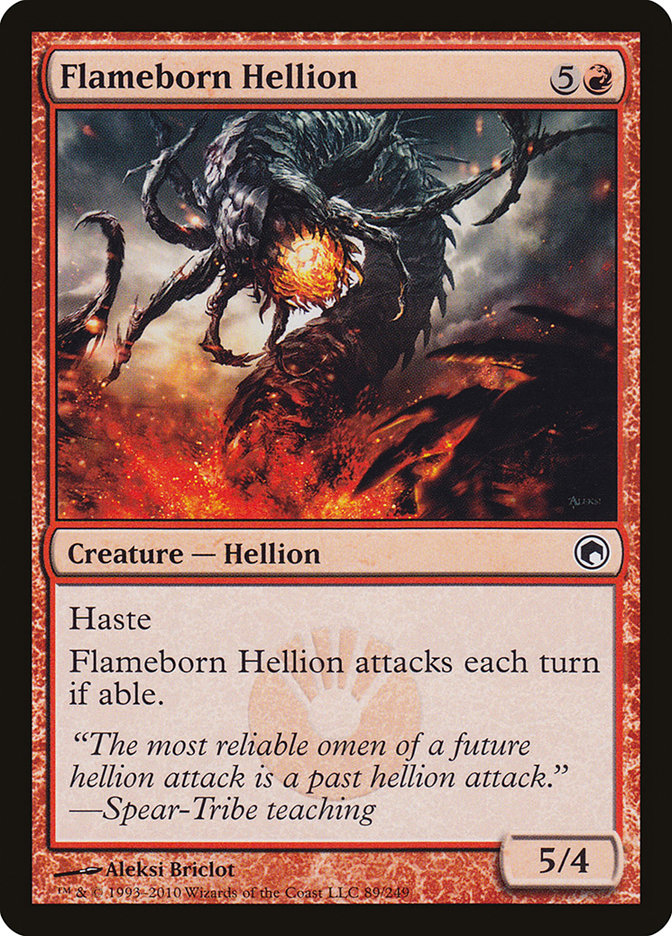 Flameborn Hellion [Scars of Mirrodin] | D20 Games