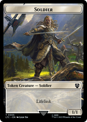 Soldier // Food Token [The Lord of the Rings: Tales of Middle-Earth Commander Tokens] | D20 Games