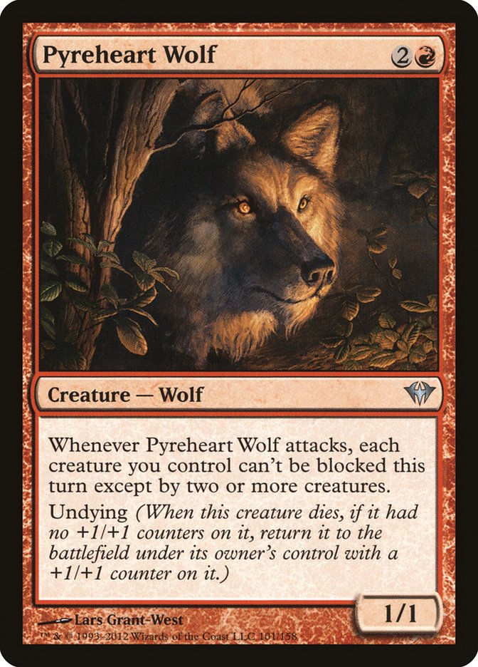 Pyreheart Wolf [Dark Ascension] | D20 Games