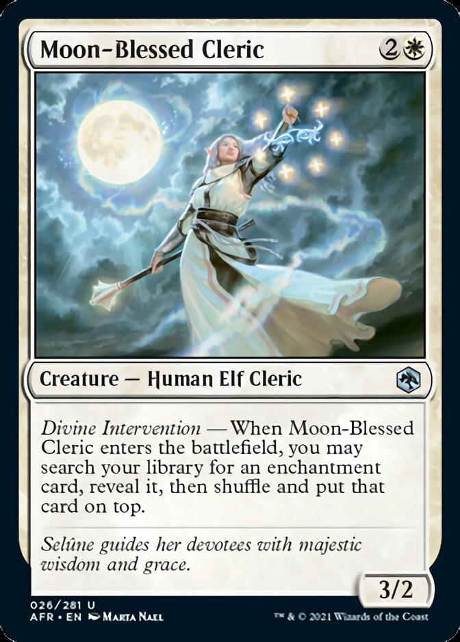 Moon-Blessed Cleric [Dungeons & Dragons: Adventures in the Forgotten Realms] | D20 Games