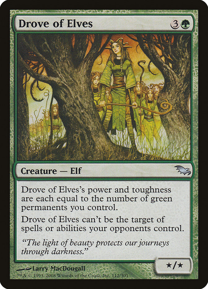 Drove of Elves [Shadowmoor] | D20 Games