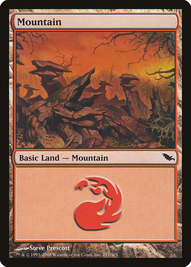 Mountain (297) [Shadowmoor] | D20 Games