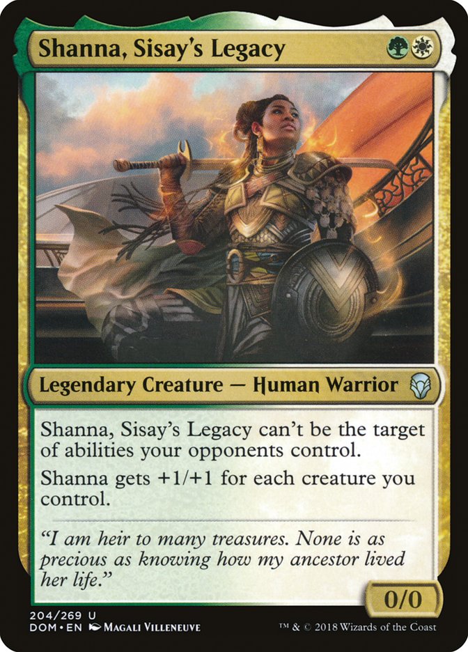 Shanna, Sisay's Legacy [Dominaria] | D20 Games