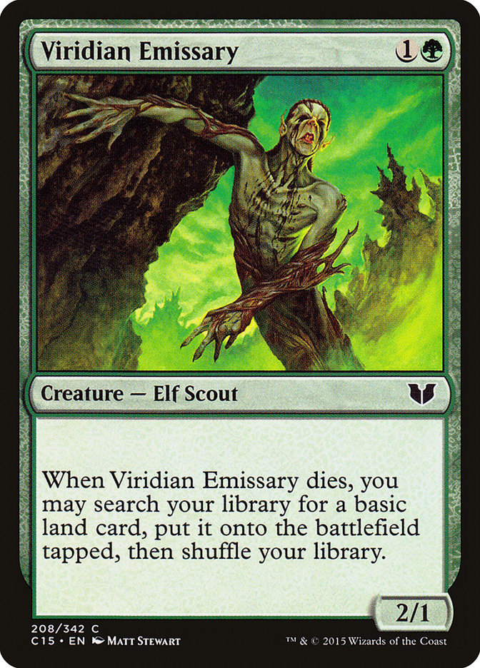 Viridian Emissary [Commander 2015] | D20 Games