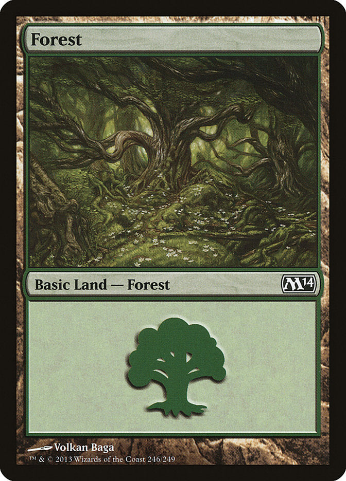 Forest (246) [Magic 2014] | D20 Games