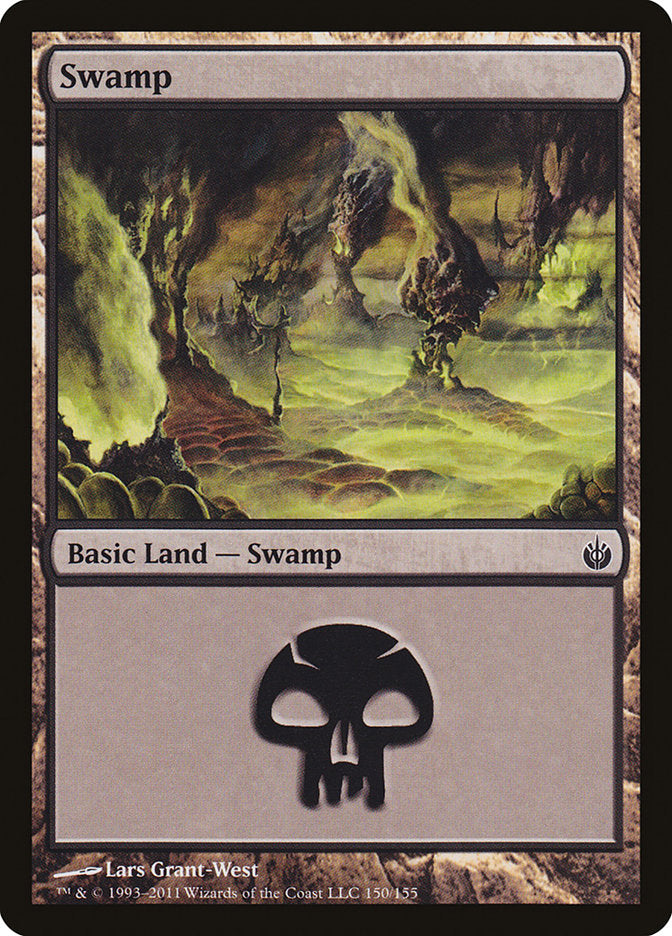 Swamp (150) [Mirrodin Besieged] | D20 Games