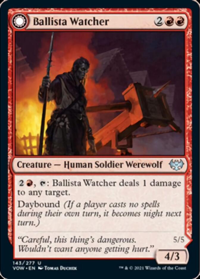 Ballista Watcher // Ballista Wielder [Innistrad: Crimson Vow] | D20 Games