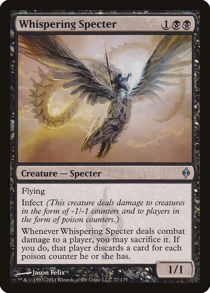 Whispering Specter [New Phyrexia] | D20 Games