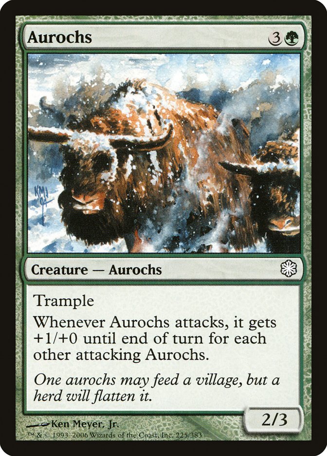 Aurochs [Coldsnap Theme Decks] | D20 Games