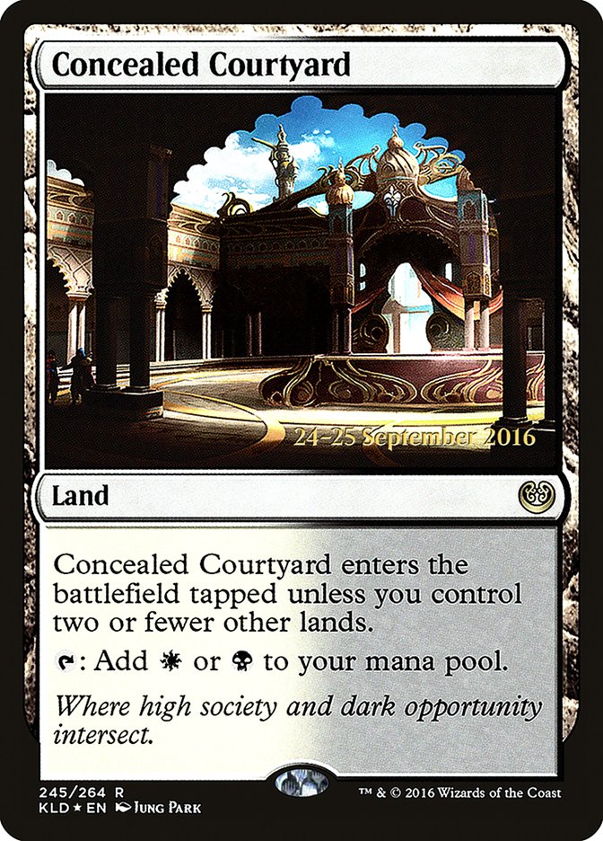 Concealed Courtyard  [Kaladesh Prerelease Promos] | D20 Games