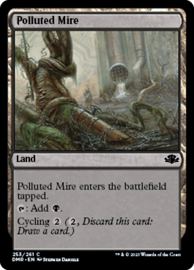 Polluted Mire [Dominaria Remastered] | D20 Games