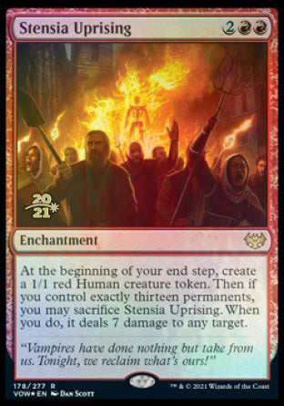 Stensia Uprising [Innistrad: Crimson Vow Prerelease Promos] | D20 Games