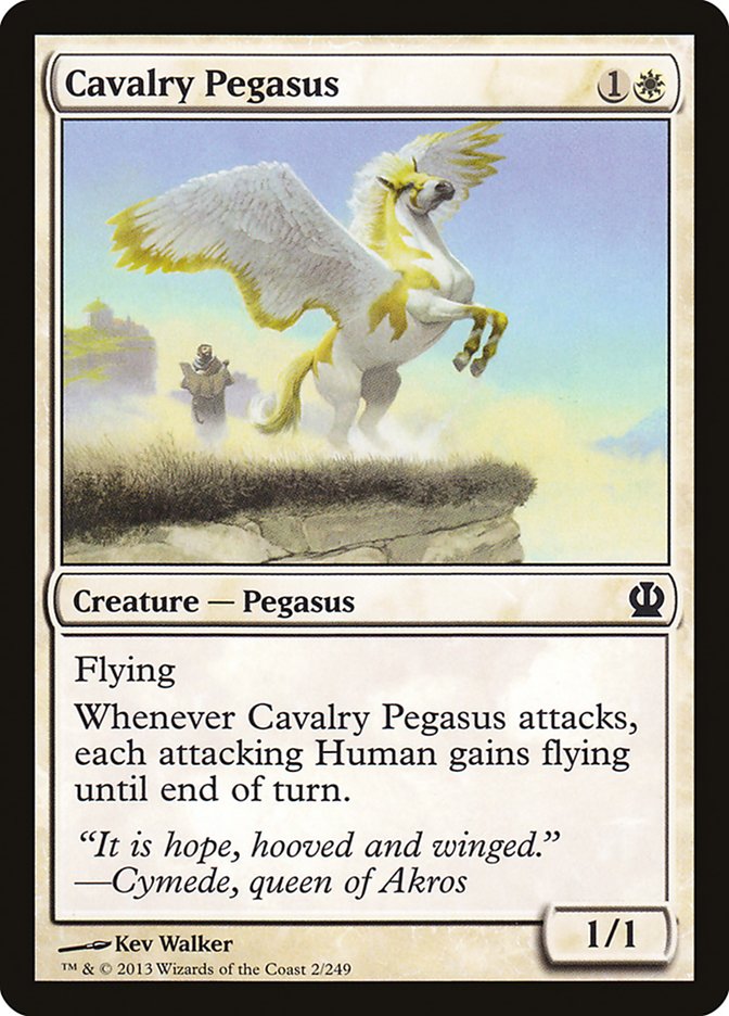 Cavalry Pegasus [Theros] | D20 Games