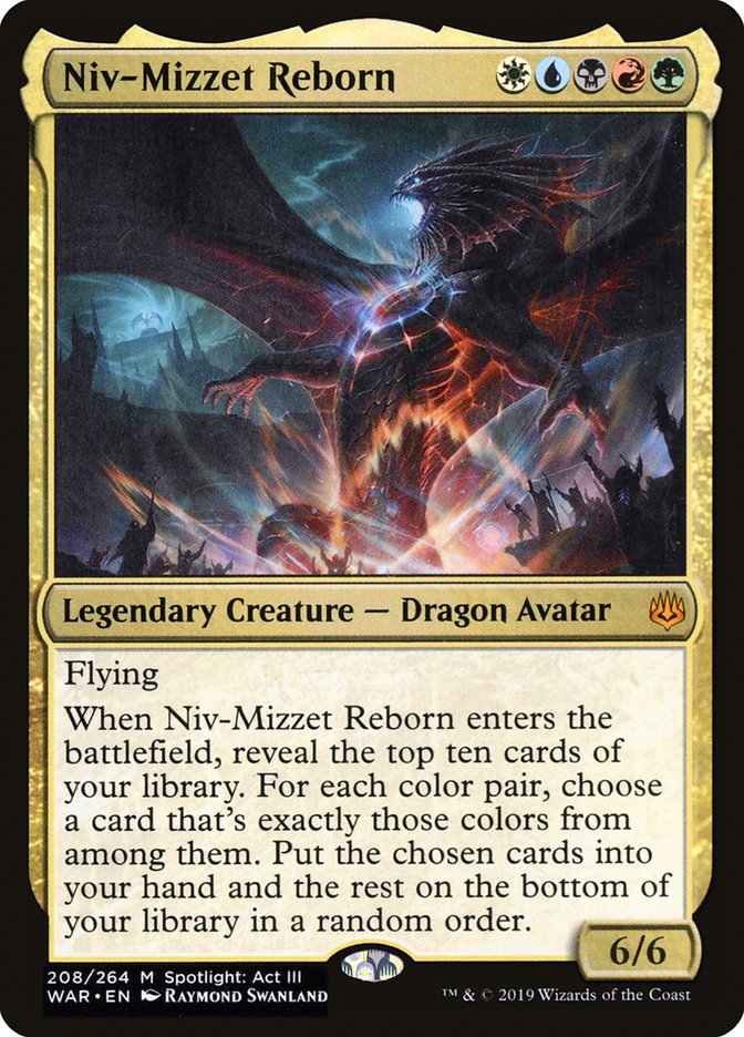 Niv-Mizzet Reborn [War of the Spark] | D20 Games