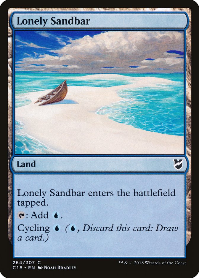 Lonely Sandbar [Commander 2018] | D20 Games