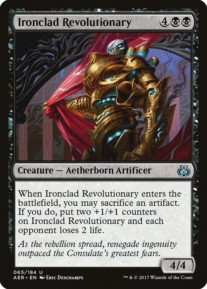 Ironclad Revolutionary [Aether Revolt] | D20 Games