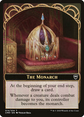 Horror // The Monarch Token [Commander Legends Tokens] | D20 Games