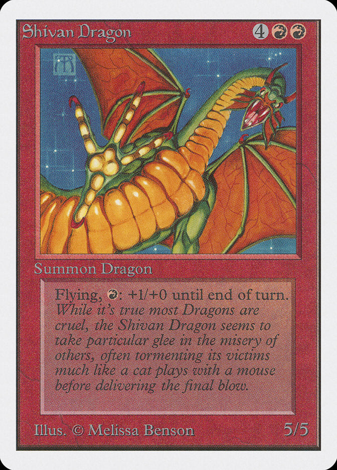 Shivan Dragon [Unlimited Edition] | D20 Games