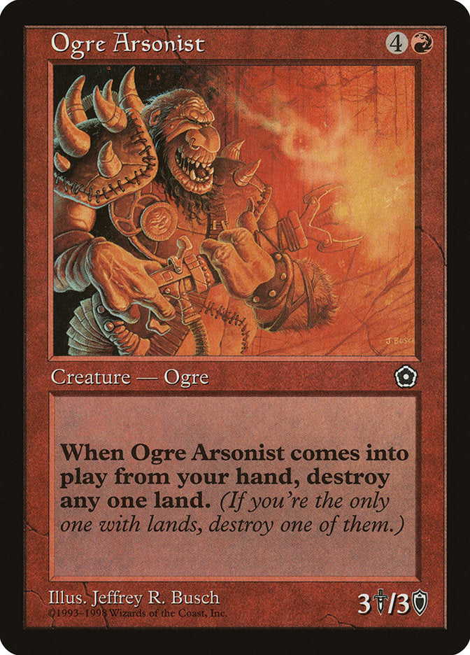 Ogre Arsonist [Portal Second Age] | D20 Games