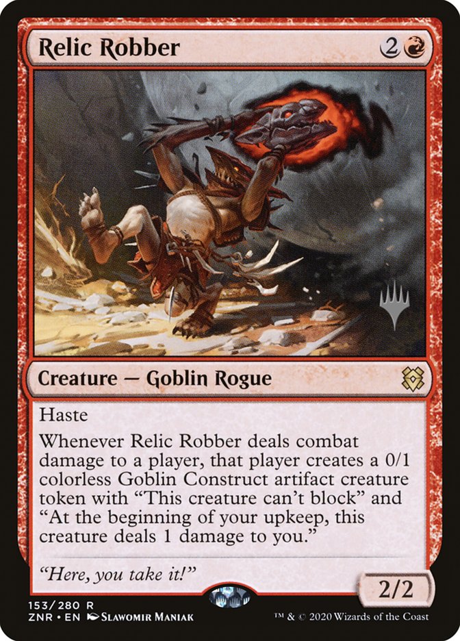 Relic Robber (Promo Pack) [Zendikar Rising Promos] | D20 Games