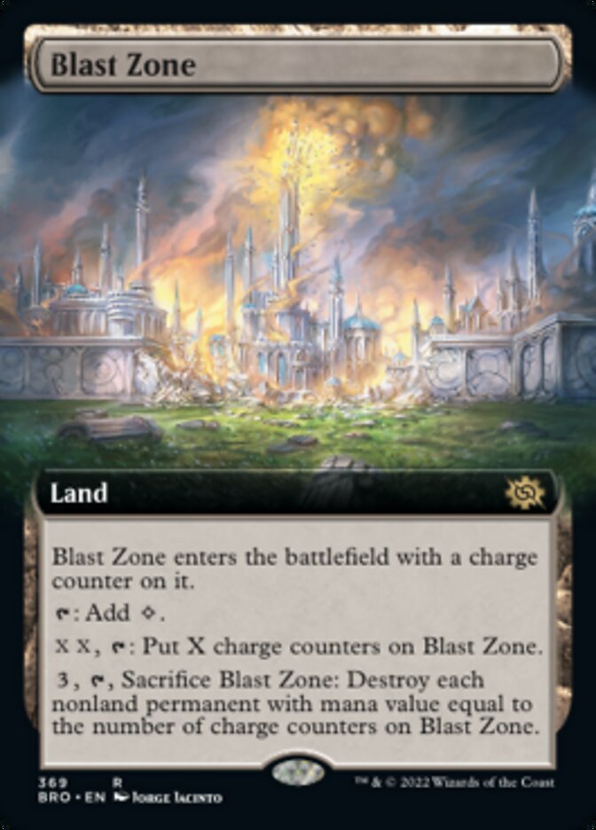Blast Zone (Extended Art) [The Brothers' War] | D20 Games