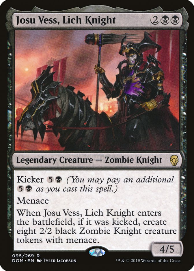 Josu Vess, Lich Knight [Dominaria] | D20 Games