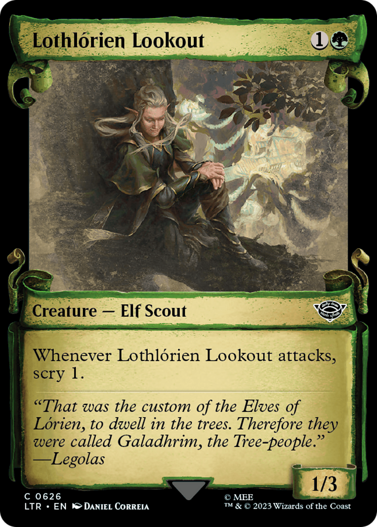 Lothlorien Lookout [The Lord of the Rings: Tales of Middle-Earth Showcase Scrolls] | D20 Games