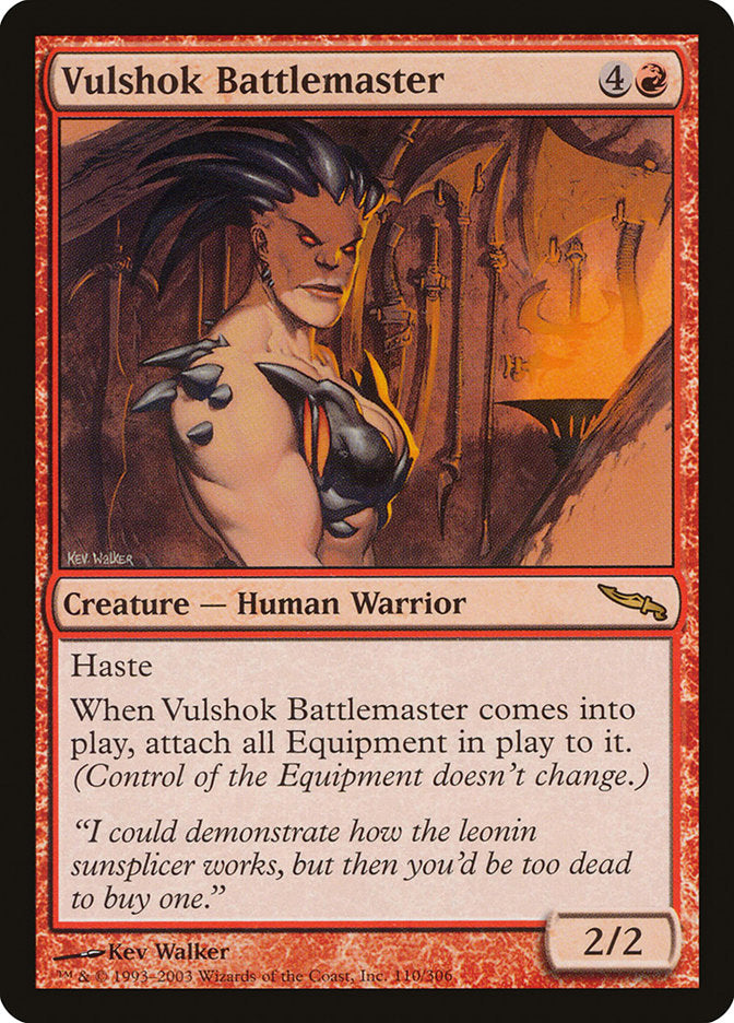 Vulshok Battlemaster [Mirrodin] | D20 Games