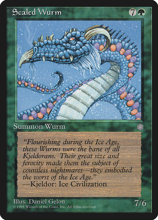 Scaled Wurm [Ice Age] | D20 Games