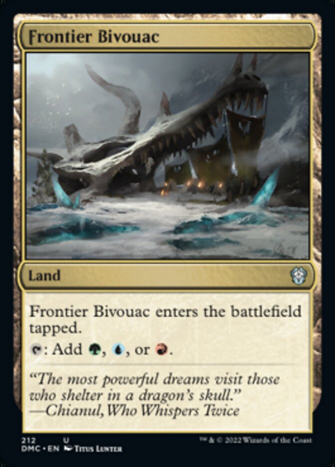 Frontier Bivouac [Dominaria United Commander] | D20 Games