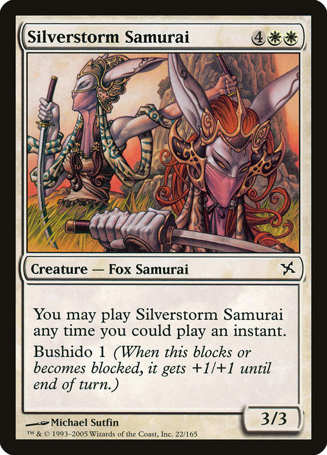 Silverstorm Samurai [Betrayers of Kamigawa] | D20 Games