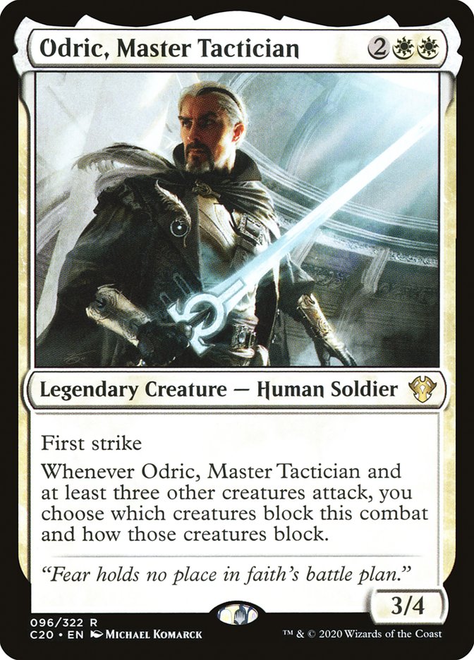 Odric, Master Tactician [Commander 2020] | D20 Games