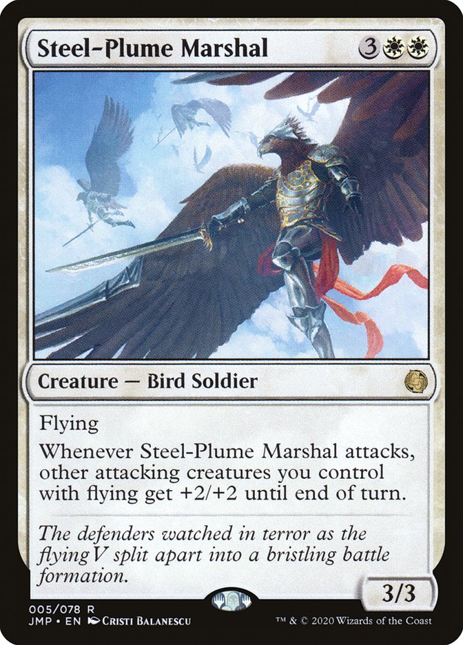 Steel-Plume Marshal [Jumpstart] | D20 Games