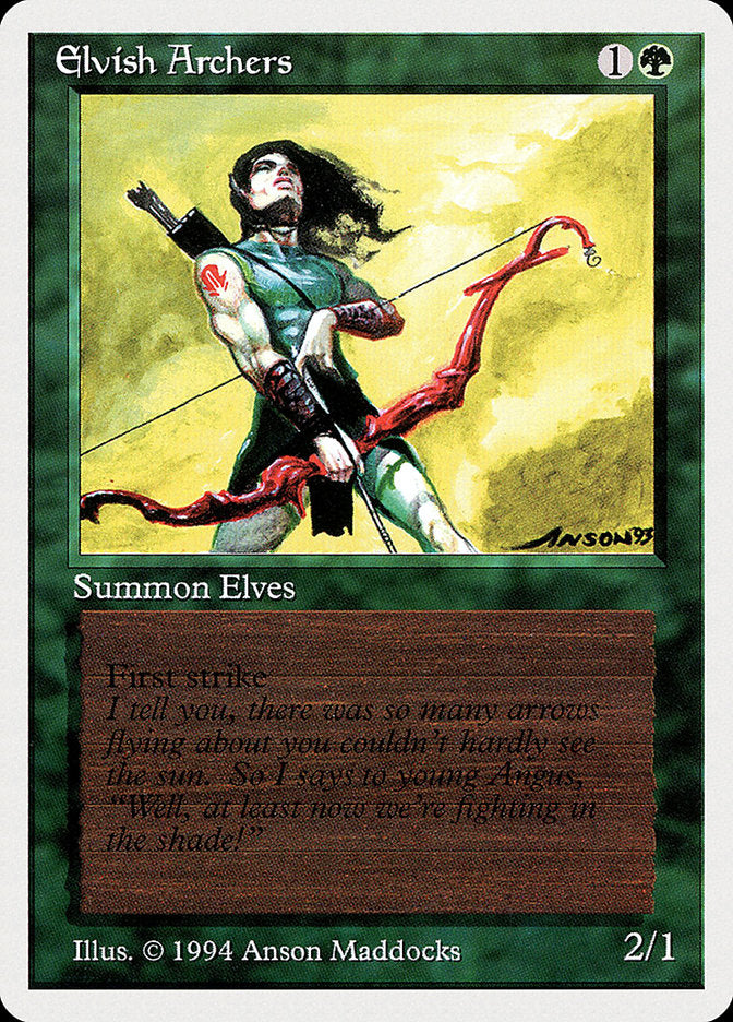 Elvish Archers [Summer Magic / Edgar] | D20 Games