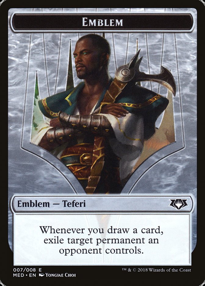 Teferi, Hero of Dominaria Emblem [Mythic Edition Tokens] | D20 Games