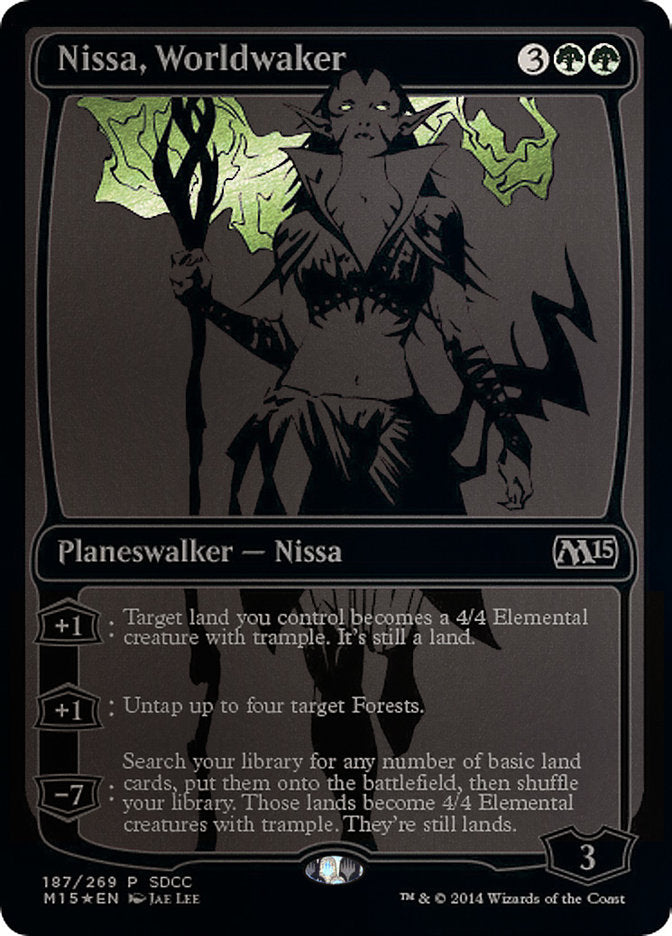 Nissa, Worldwaker [San Diego Comic-Con 2014] | D20 Games