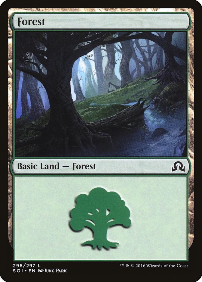 Forest (296) [Shadows over Innistrad] | D20 Games