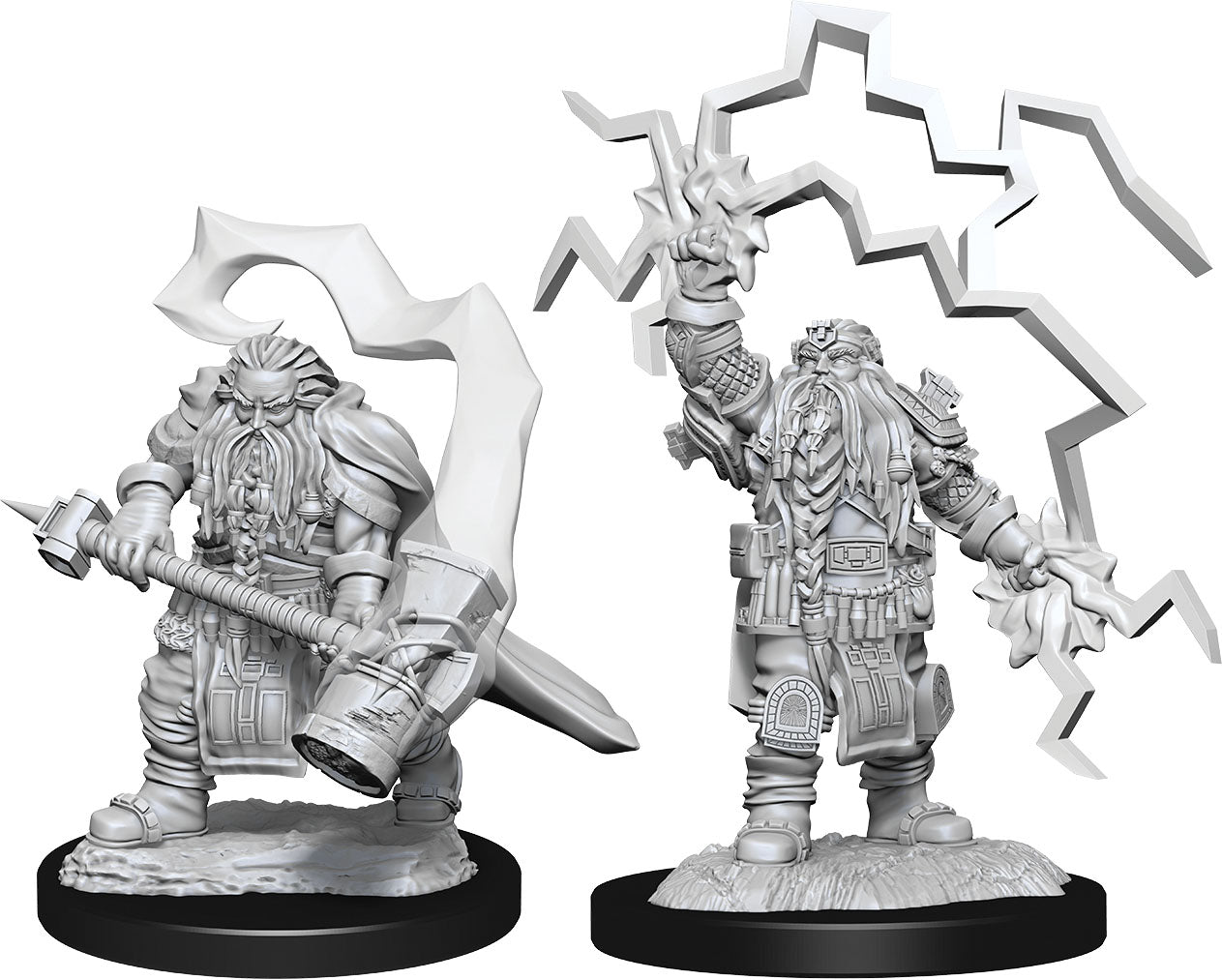 Dungeons & Dragons Nolzur`s Marvelous Unpainted Miniatures: W14 Dwarf Cleric Male | D20 Games