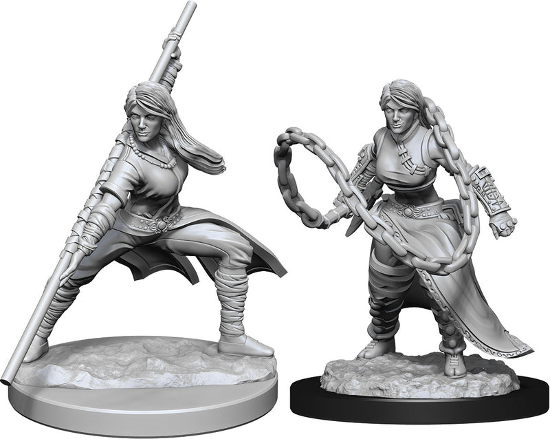 Dungeons & Dragons Nolzur's Marvelous Unpainted Miniatures: Human Female Monk