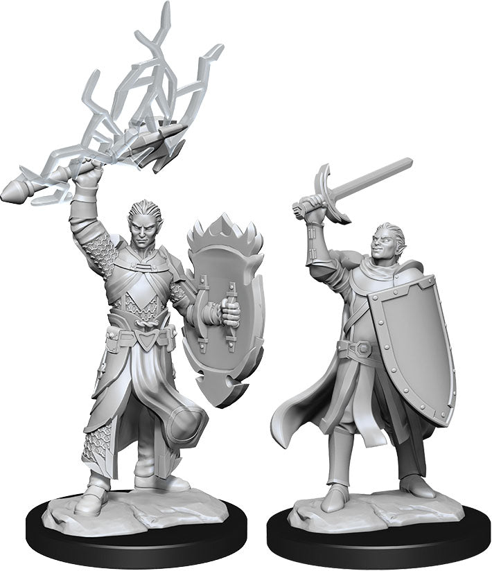 Dungeons & Dragons Nolzur`s Marvelous Unpainted Miniatures: Half-Elf Paladin Male | D20 Games