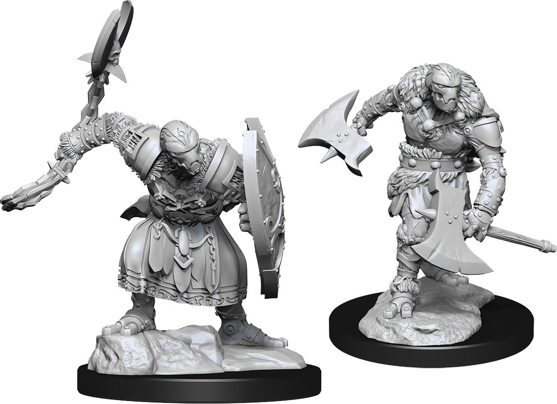 Dungeons & Dragons Nolzur`s Marvelous Unpainted Miniatures: Warforged Barbarian | D20 Games