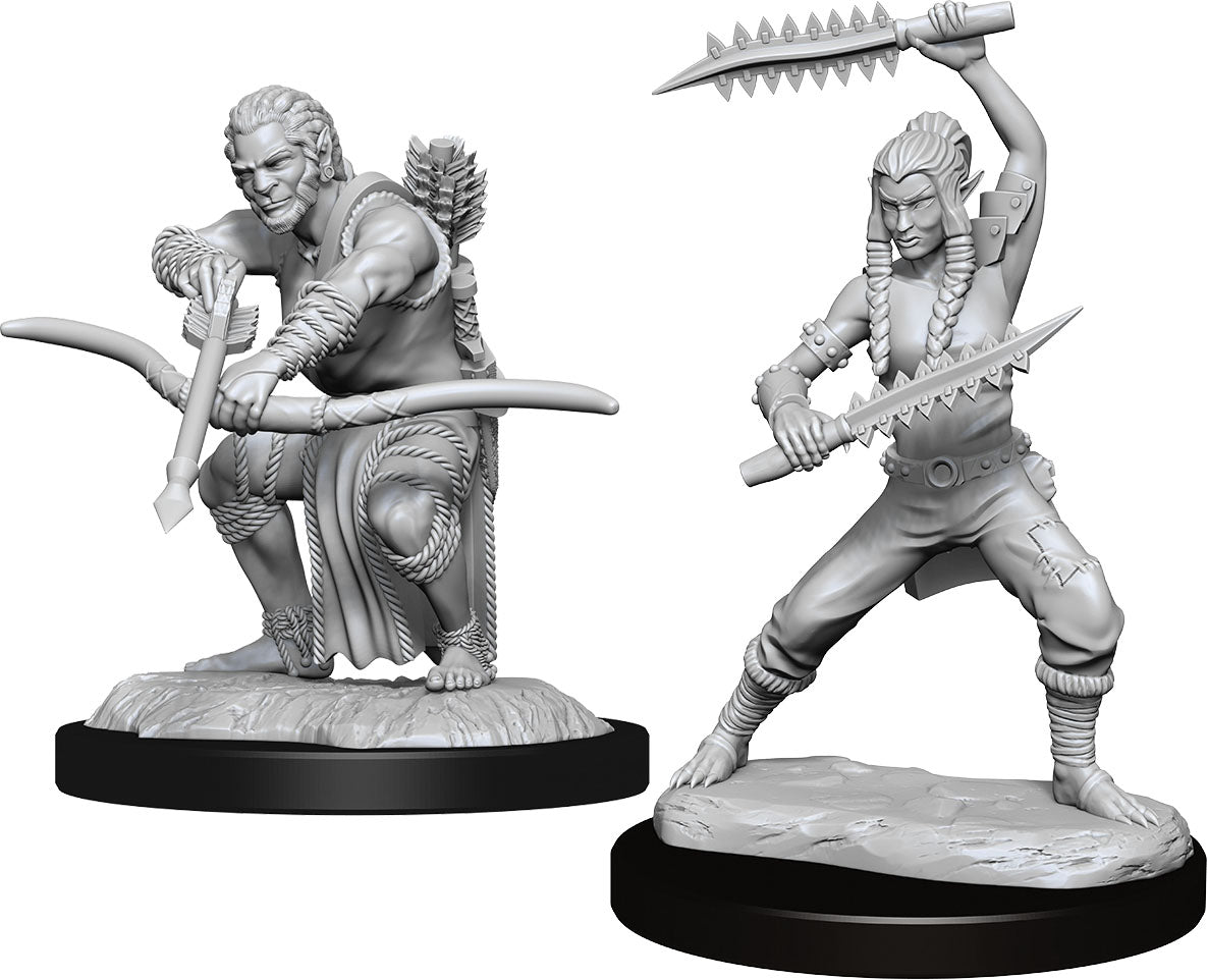 Dungeons & Dragons Nolzur's Marvelous Unpainted Miniatures: Shifter Wildhunt Ranger | D20 Games