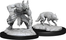 Dungeons & Dragons Nolzur`s Marvelous Unpainted Miniatures: Jackalwere & Jackal
