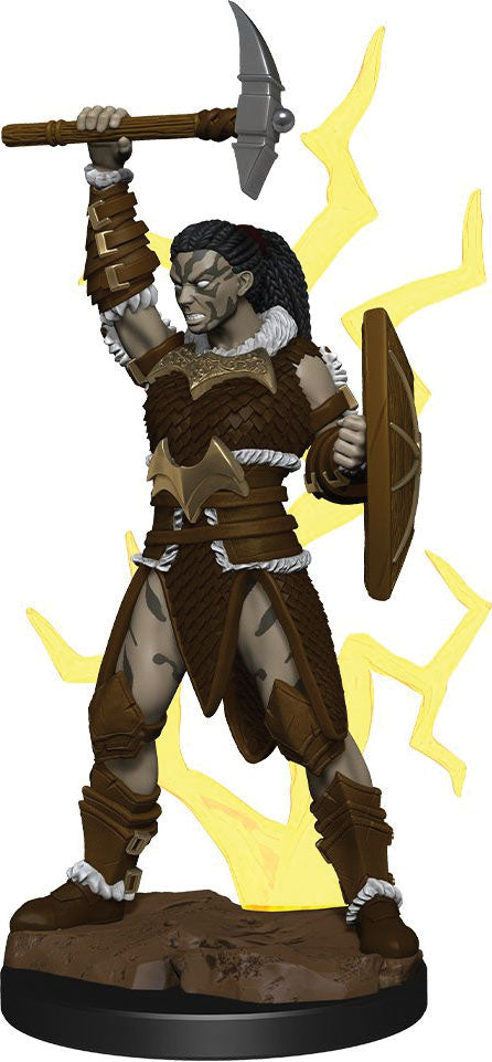 Dungeons & Dragons Fantasy Miniatures: Icons of the Realms Premium Figures W5 Goliath Barbarian Female | D20 Games