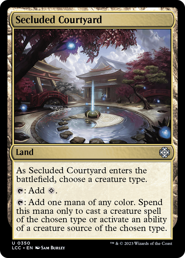 Secluded Courtyard [The Lost Caverns of Ixalan Commander] | D20 Games