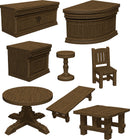 Dungeons & Dragons Fantasy Miniatures: Icons of the Realms The Yawning Portal Inn - Bars & Tables